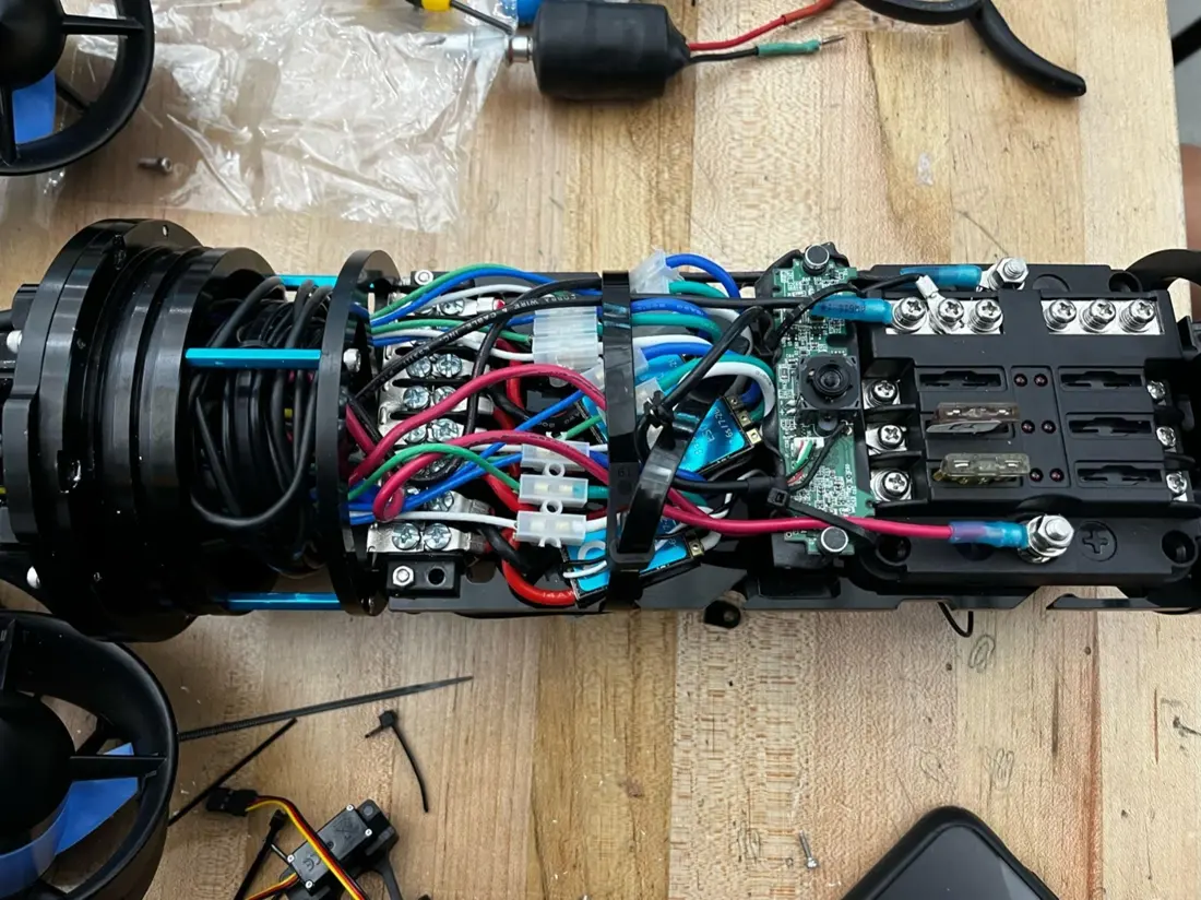 ROV mechanical and electrical systems